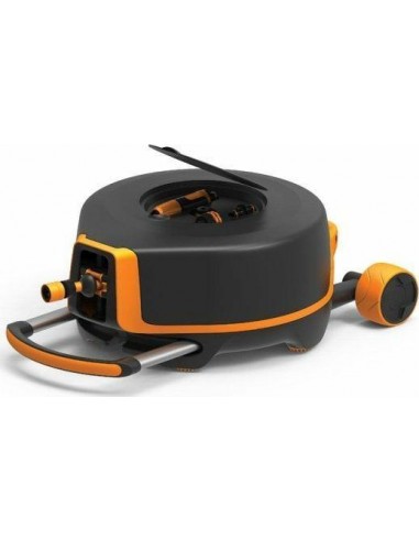 FISKARS  BĘBEN AUTOMATYCZNY Z WĘŻEM XL Z KÓŁKAMI