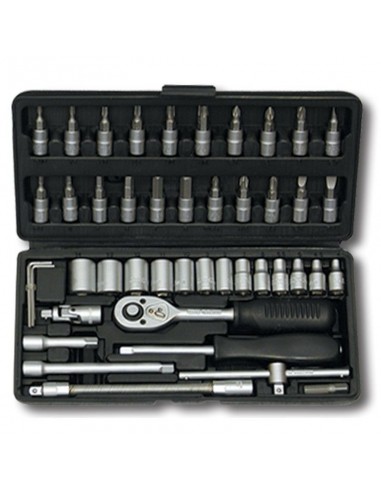 HONITON ZESTAW KLUCZY  46 ELEMENTÓW 1/4"  1160
