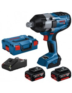 BOSCH KLUCZ UDAROWY 18V 3/4" 2x5,0Ah + GAL1840 + L-BOXX GDS 18V-1050 H