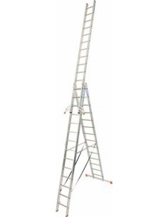 KRAUSE DRABINA TRIBILO 3x14 SZCZEBLI + STABILIZATOR TRIGON