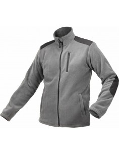 YATO BLUZA POLAROWA GRUBA SZARA ROZ. L