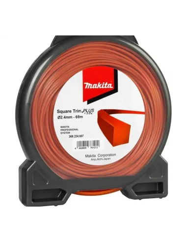 MAKITA ŻYŁKA NYLONOWA 2.4mm/69mb KWADRAT