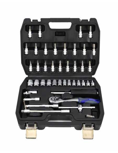 ADLER ZESTAW KLUCZY  1/4" 43el.