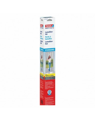 TESA MOSKITIERA DRZWI LAMELA CZARNA 0,95m x 2,2m STANDARD