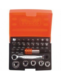 BAHCO KOŃCÓWKI I NASADKI UDAROWE 26el.