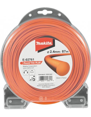 MAKITA ŻYŁKA  NYLONOWA OKRĄGŁA 2,4mm/87m