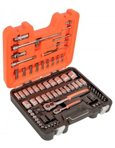 BAHCO ZESTAW KLUCZY NASADOWYCH 80el 1/2" / 1/4"