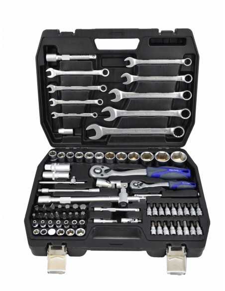 ADLER ZESTAW KLUCZY  1/2"-1/4" 82el.