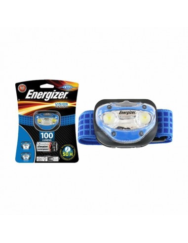 ENERGIZER LATARKA CZOŁOWA VISION HEADLIGHT 200 lm 3 LED 3AAA NIEBIESKA