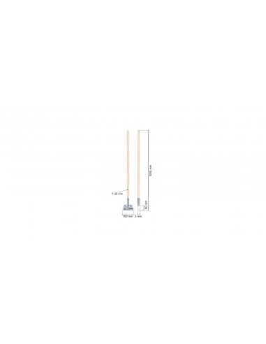 PROSPEPLAST SKUWACZ ZBIJAK DO LODU  ICE1 15cm
