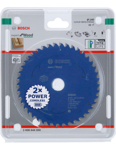 BOSCH PIŁA.EXP.WOOD ACCU 140x20x42z