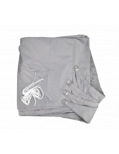 AWTOOLS ŻAGIEL PRZECIWSŁONECZNY 3*4m SZARY PROSTOKĄT