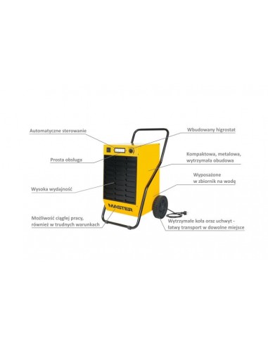 MASTER OSUSZACZ POWIETRZA DH92 80 l/24h