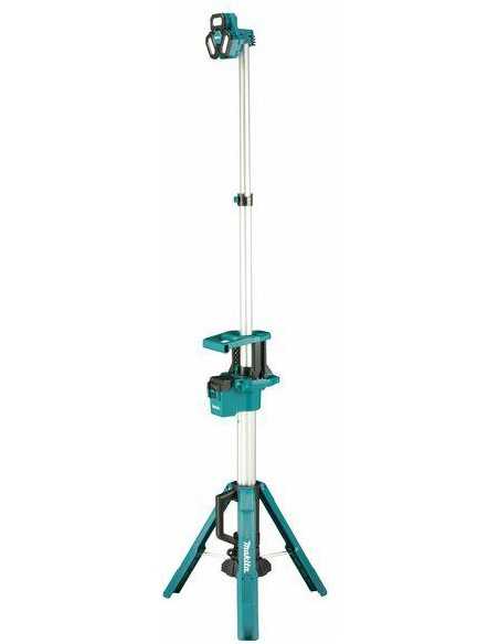 MAKITA LAMPA 18V/14,4V DML814 1250lx/3000lm STREFOWA ZE STATYWEM