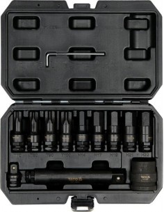 YATO KLUCZE TORX / HEX UDAROWE 12 elem. 10655