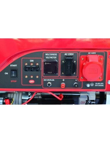 AWTOOLS GENERATOR BENZYNOWY 7,5kW 230/400V BLACK LINE