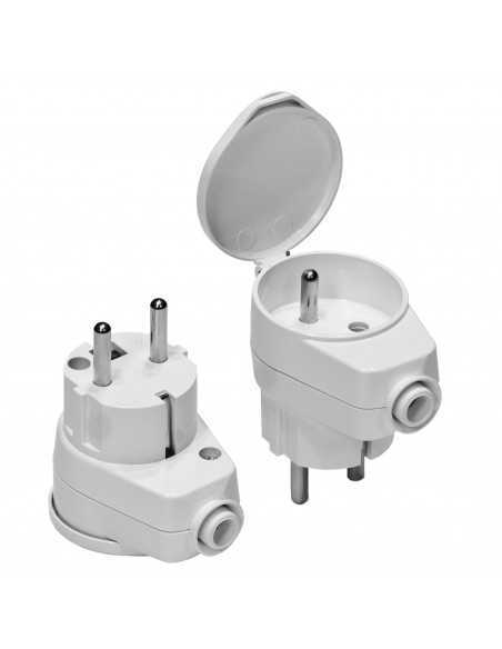 AWTOOLS WTYCZKA Z GNIAZDEM 10szt. BIAŁA WT-16U/G-K