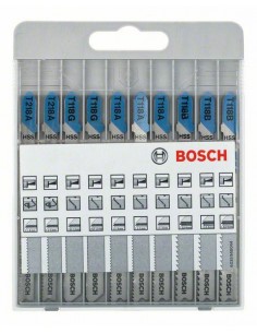 BOSCH BRZESZCZOTY "T" ZESTAW DO METALU  10szt
