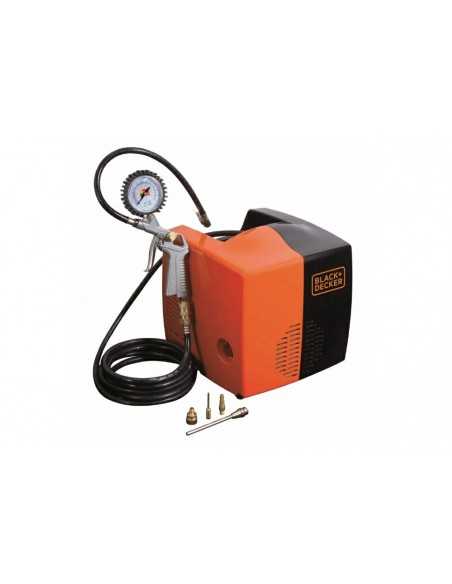 BLACK&DECKER SPRĘŻARKA BEZOLEJ. 1,5HP/8BAR + ACC