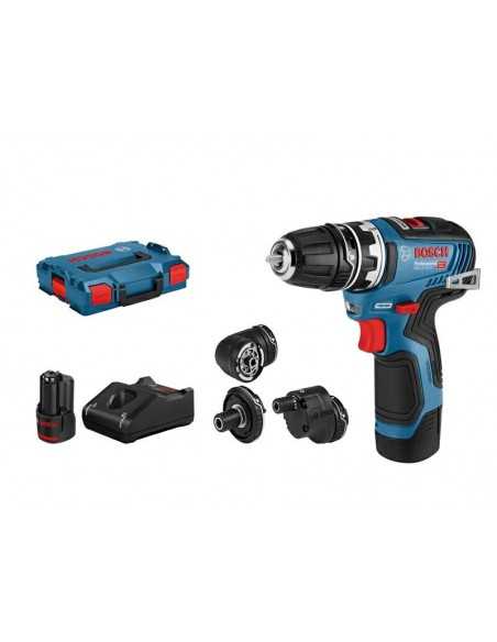 BOSCH WIERTARKO-WKRĘTARKA 12V 2x3,0Ah  35/20Nm 4xGFA L-BOXX GSR 12V-35 FC