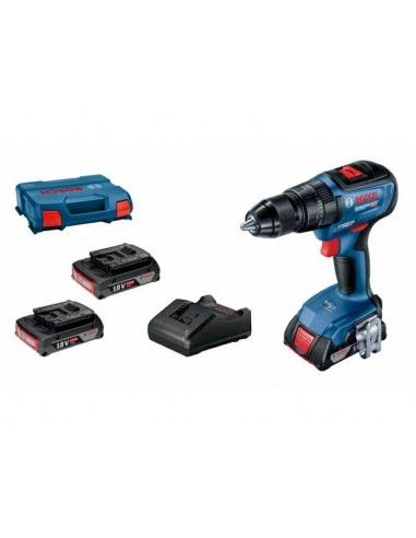 BOSCH WIERTARKO-WKRĘTARKA UDAROWA 18V 50/24Nm 3x2,0Ah BRUSHLESS GSB 18 V-50