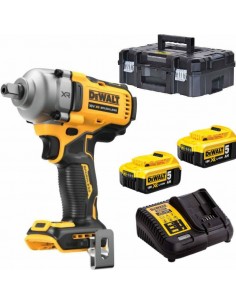 DEWALT KLUCZ UDAROWY 1/2" 18V 812Nm 2x5,0Ah 4-BIEGI TSTAK ZAPADKA DCF892P2T
