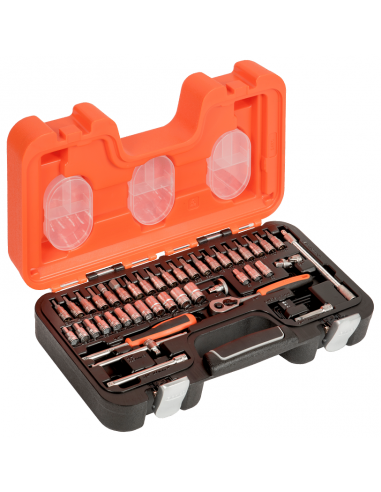 BAHCO ZESTAW KLUCZY  46el   1/4"