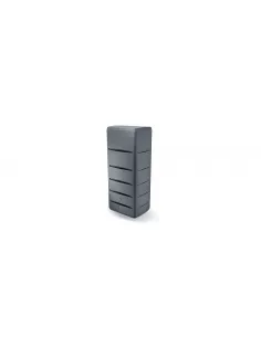 PROSPERPLAST POJEMNIK NA DESZCZÓWKĘ TOWER 720L GRYS GRANITOWY