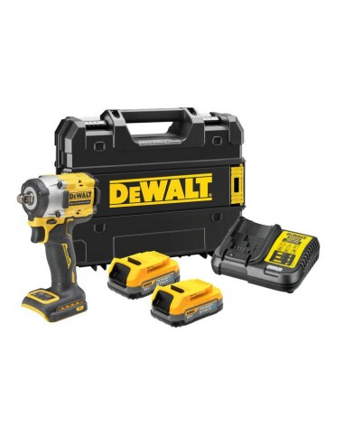 DEWALT KLUCZ UDAROWY 1/2" 18V DCF921E2T 406Nm 2x1,7Ah POWERSTACK