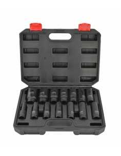 AWTOOLS ZESTAW NASADEK UDAROWYCH 1/2" 14cz. BLACK LINE