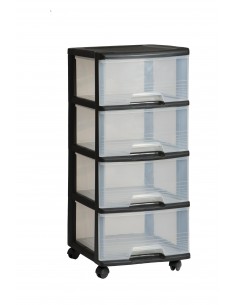 KETER REGAŁ NA KÓŁKACH 4x20L