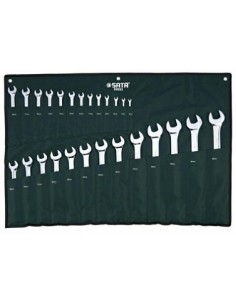 SATA KLUCZE PŁASKO-OCZKOWE 26szt. SASZETKA