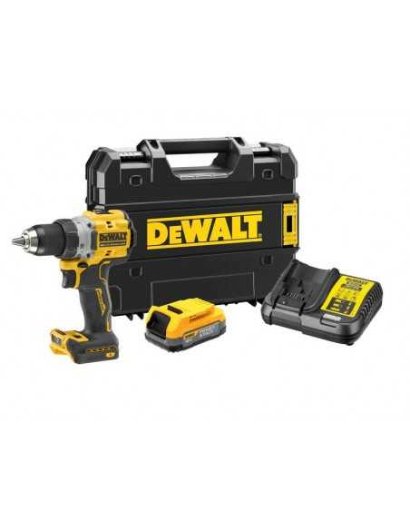 DEWALT WIERTARKO-WKRĘTARKA 18V 90Nm BL 1x1,7Ah POWERSTACK DCD800E1T