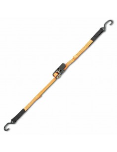 BETA PAS MOCUJĄCY 375kg/5,0m/25mm Z NAPINACZEM ZAPADKOWYM Z DWOMA HAKAMI I UCHAMI