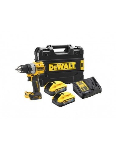 DEWALT WIERTARKO-WKRĘTARKA 18V 90Nm BL 2x5,0Ah POWERSTACK DCD800H2T