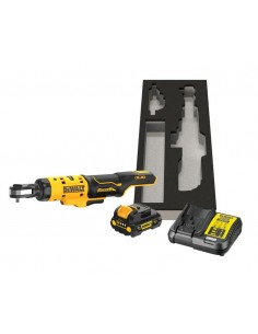 DEWALT GRZECHOTKA 12V 54Nm 1/4" 1x3,0Ah Z WYTŁOCZKĄ DO WÓZKA DCF504L1G