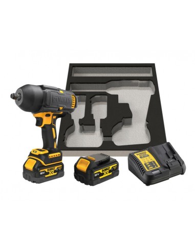 DEWALT KLUCZ UDAROWY 1/2" 18V 1355Nm 2x5,0Ah Z WYTŁOCZKĄ DO WÓZKA DCF900P2G