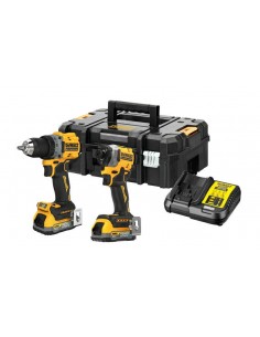 DEWALT ZESTAW COMBO 18V WKĘTARKA DCD800 + ZAKRĘTARKA DCF850 2x1,7Ah POWERSTACK DCK2051E2T