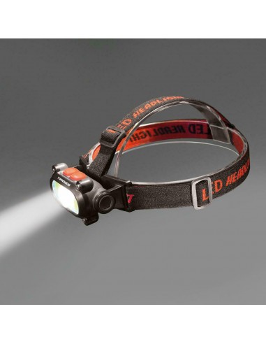 TIROSS LATARKA CZOŁOWA AKUMULATOROWA 1200mAh 120lm+200lm COB