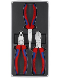KNIPEX ZESTAW SZCZYPIEC DO PRAC SERWISOWYCH 3szt. 0305180/2615200/7405180