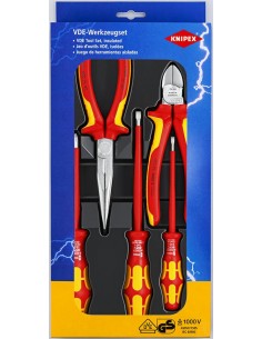 KNIPEX ZESTAW NARZĘDZI VDE 5szt.