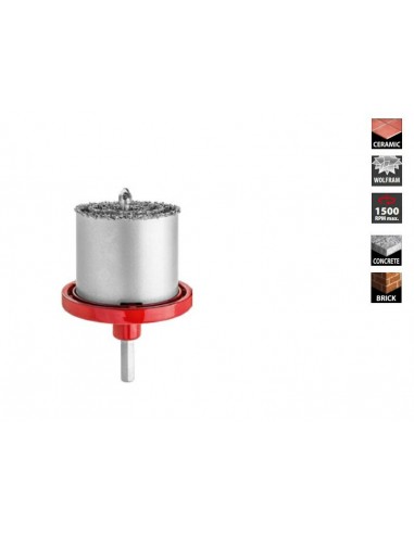 DREL OTWORNICE WOLFRAMOWE 6 ELEM. 33-53-67-73mm