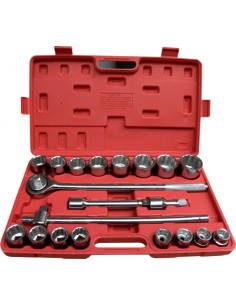 ZESTAW KLUCZY  21el. 3/4"/ 12KĄT/GEKO