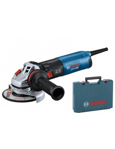BOSCH SZLIFIERKA KĄTOWA 125mm 1400W GWS 14-125 S REGULACJA OBROTÓW WALIZKA
