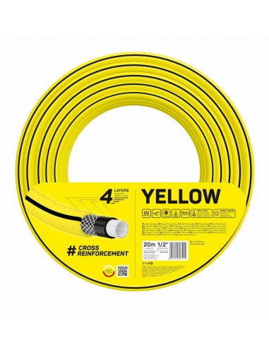 CELLFAST WĄŻ OGRODOWY YELLOW ROZMIAR: 5/8" DŁUGOŚĆ: 50m