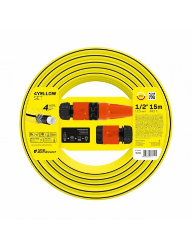 CELLFAST ZESTAW ZRASZAJĄCY YELLOW ROZMIAR: 1/2" DŁUGOŚĆ: 15m