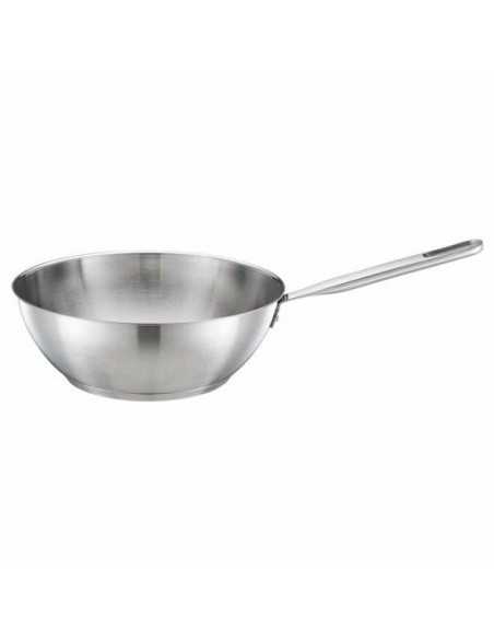 FISKARS PATELNIA WOK 28cm  ALL STEEL PURE (1057596)