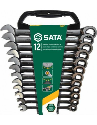 SATA KLUCZ PŁ-OCZ.12szt.Z GRZECHOTKĄ Z PRZEŁĄCZNIKIEM