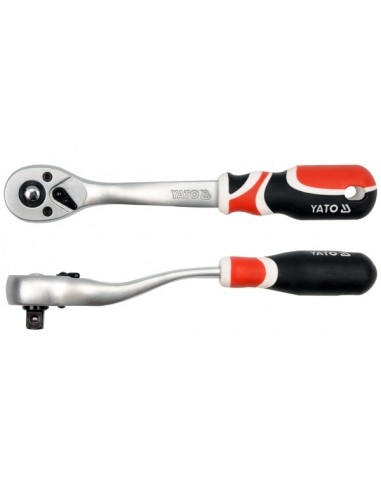 YATO GRZECHOTKA 3/8" WYGIĘTA 72 - ZĘBY  0731