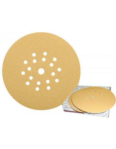 BOSCH KRĄŻEK 225mm EXC470 P 80 Z OTWORAMI /25szt. DO ŻYRAFY